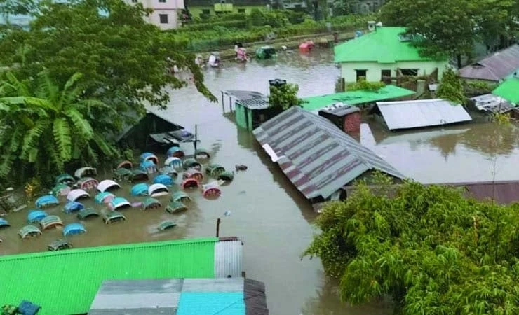 দক্ষিণ-পূর্বের বন্যায় সাড়ে ১৪ হাজার কোটি টাকার ক্ষতি