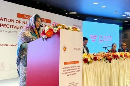 পুষ্টিকর খাদ্য নিশ্চিত করতে পরিবেশ সংরক্ষণ জরুরি: ড. ফরহিনা আহমদ